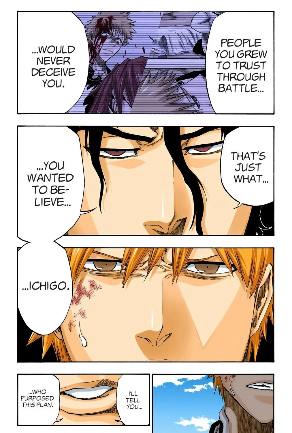 Bleach Colored Manga