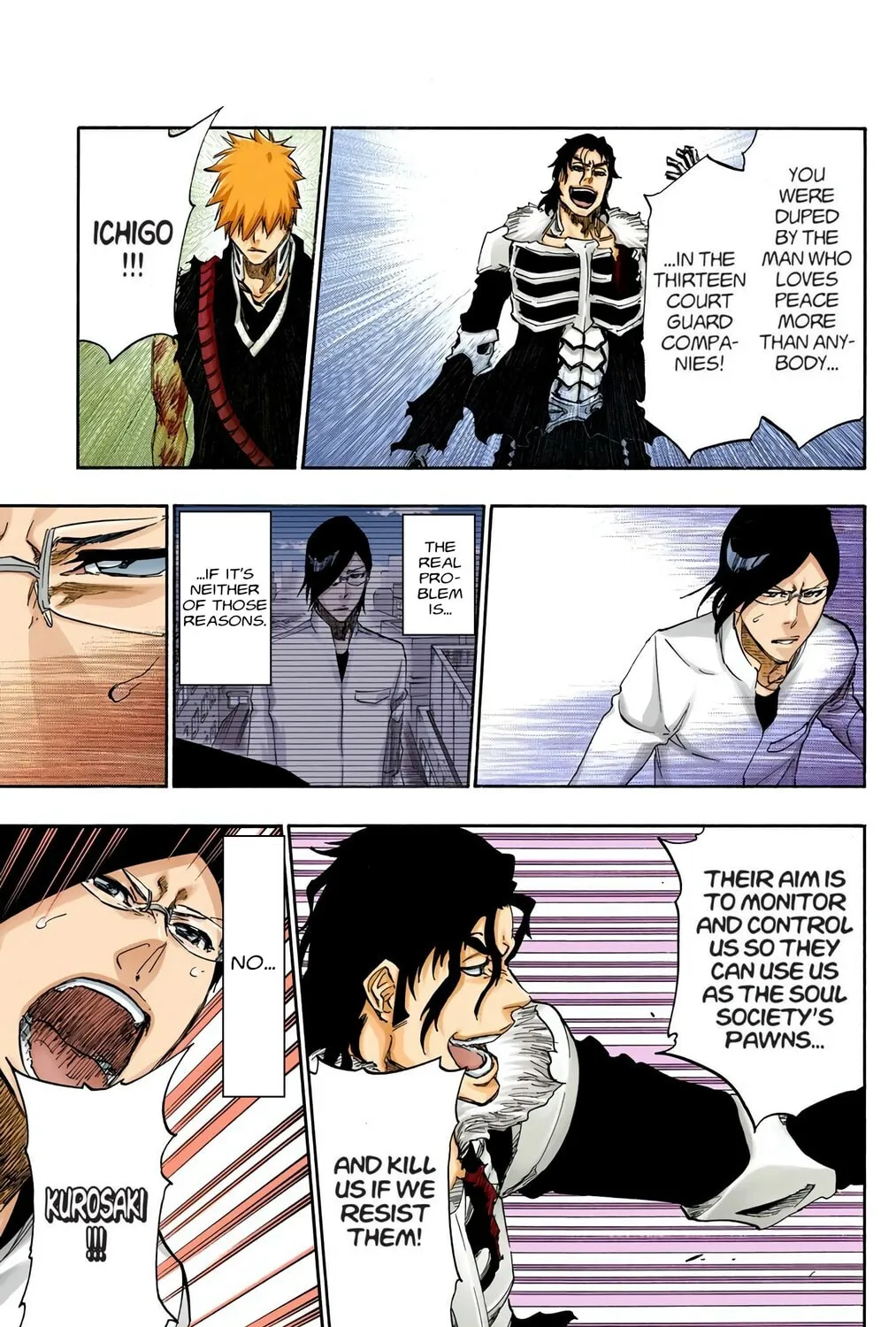 Bleach Colored Manga