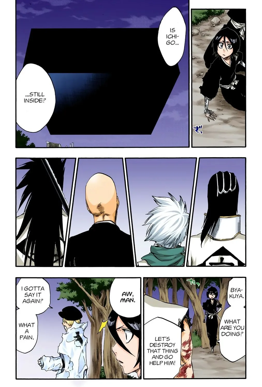 Bleach Colored Manga