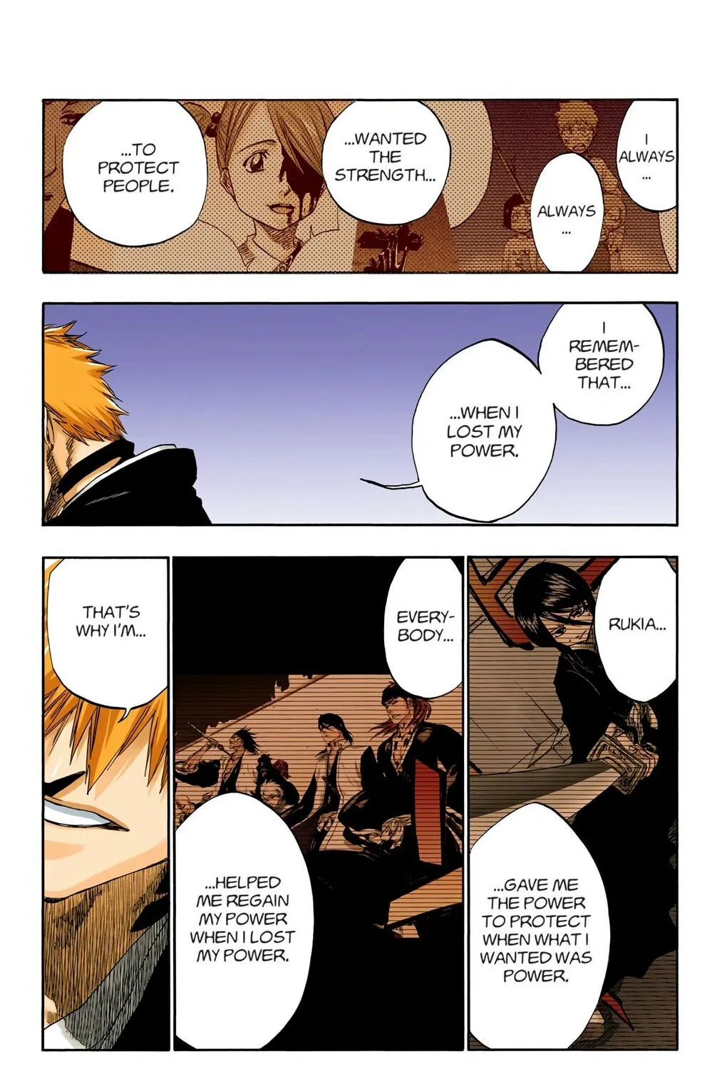 Bleach Colored Manga