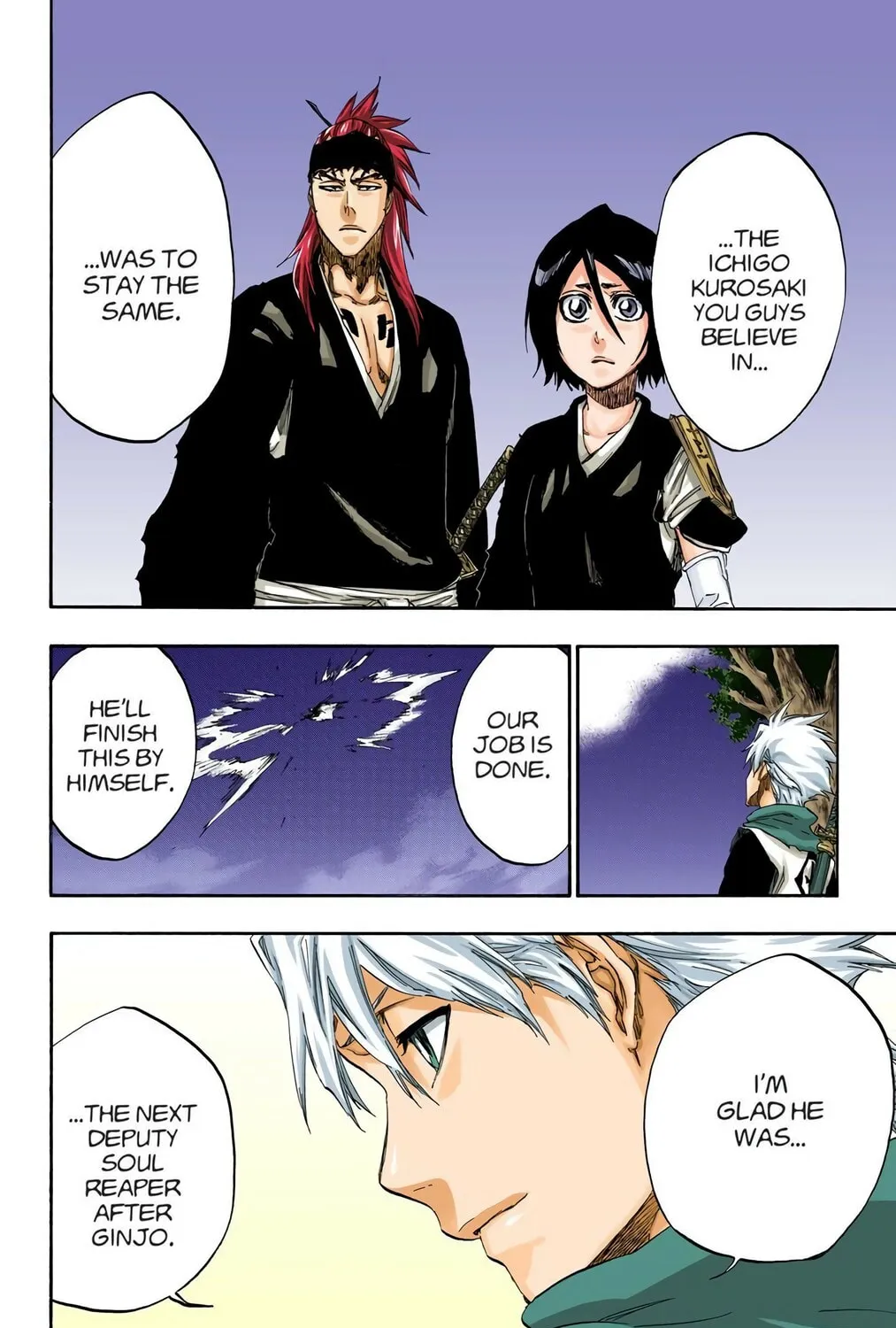 Bleach Colored Manga