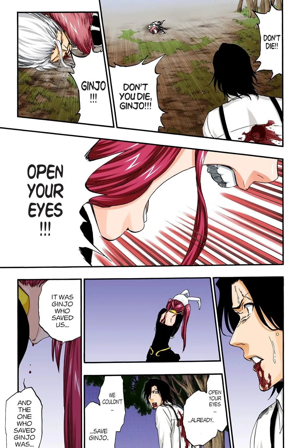 Bleach Colored Manga