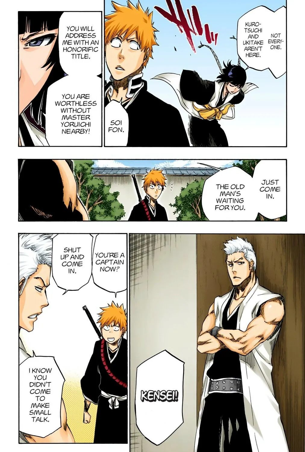 Bleach Colored Manga