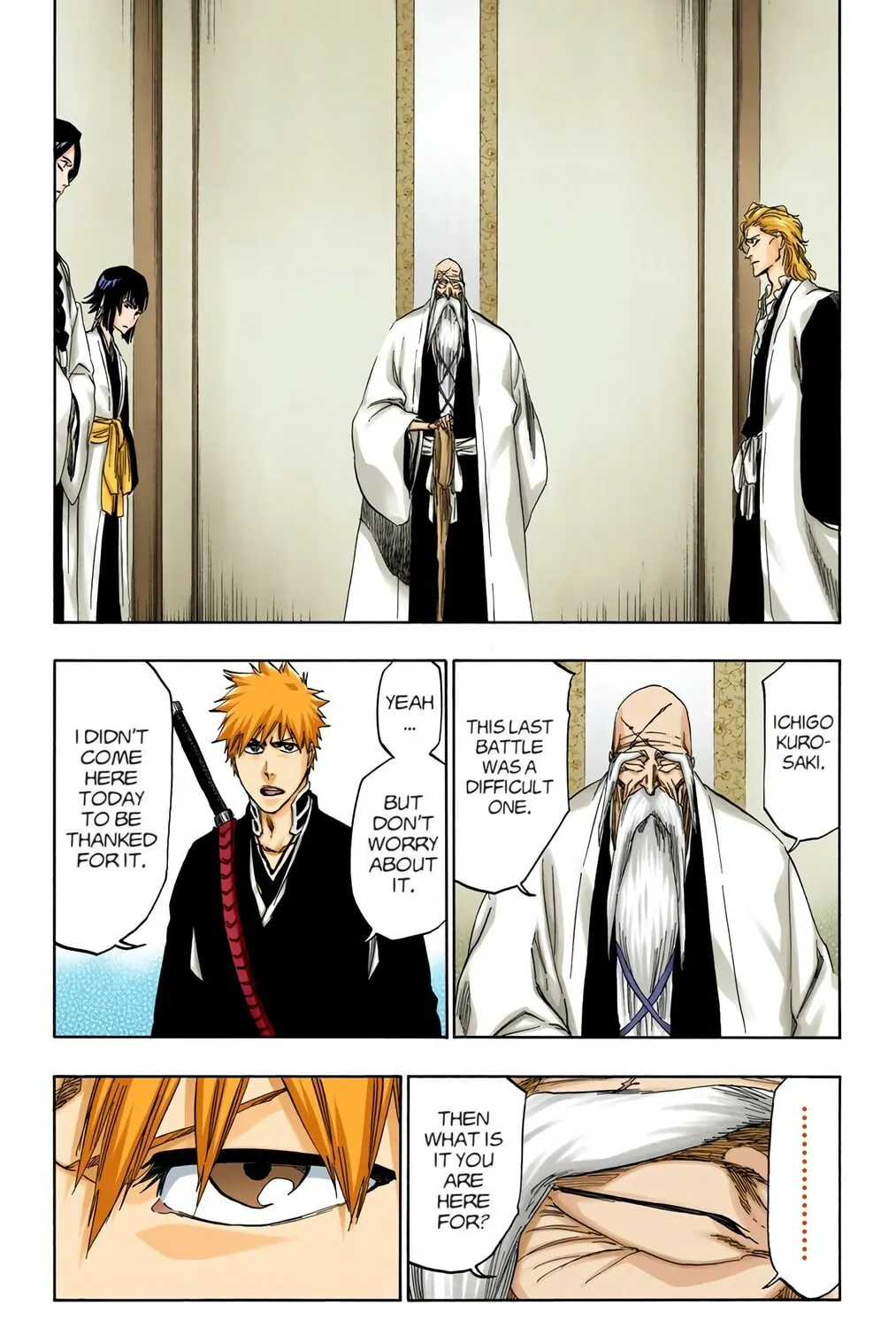 Bleach Colored Manga