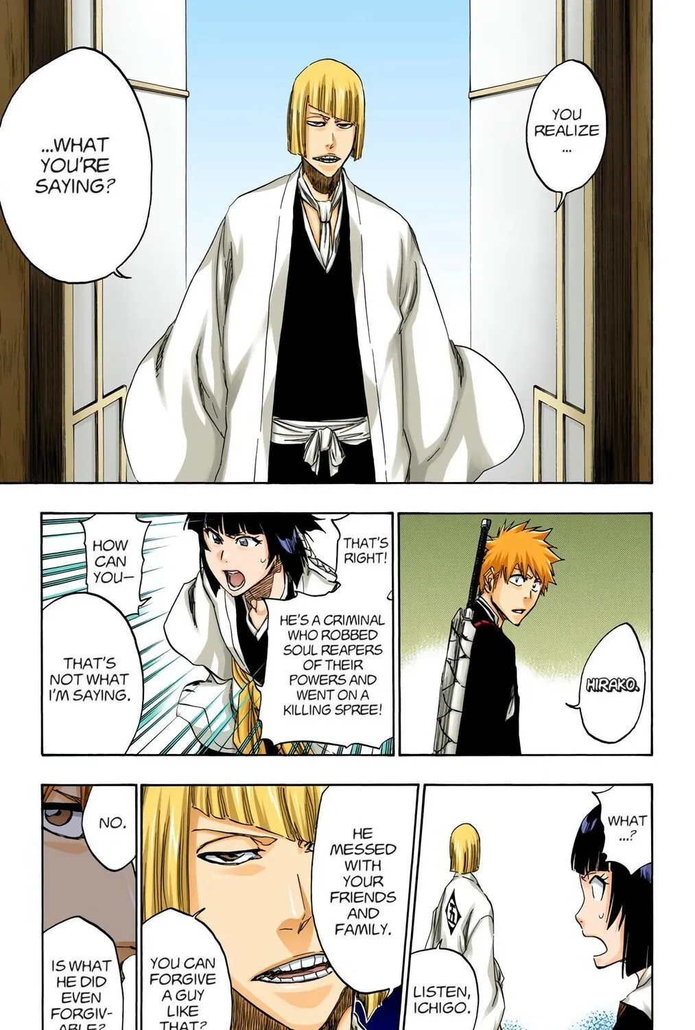 Bleach Colored Manga