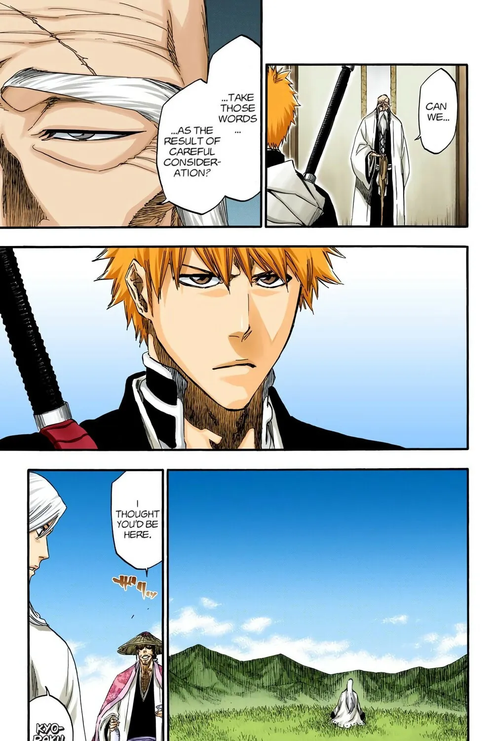 Bleach Colored Manga