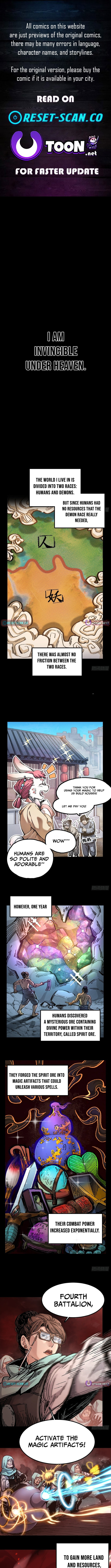 Invincible Under Heaven: Reborn as the Enemy