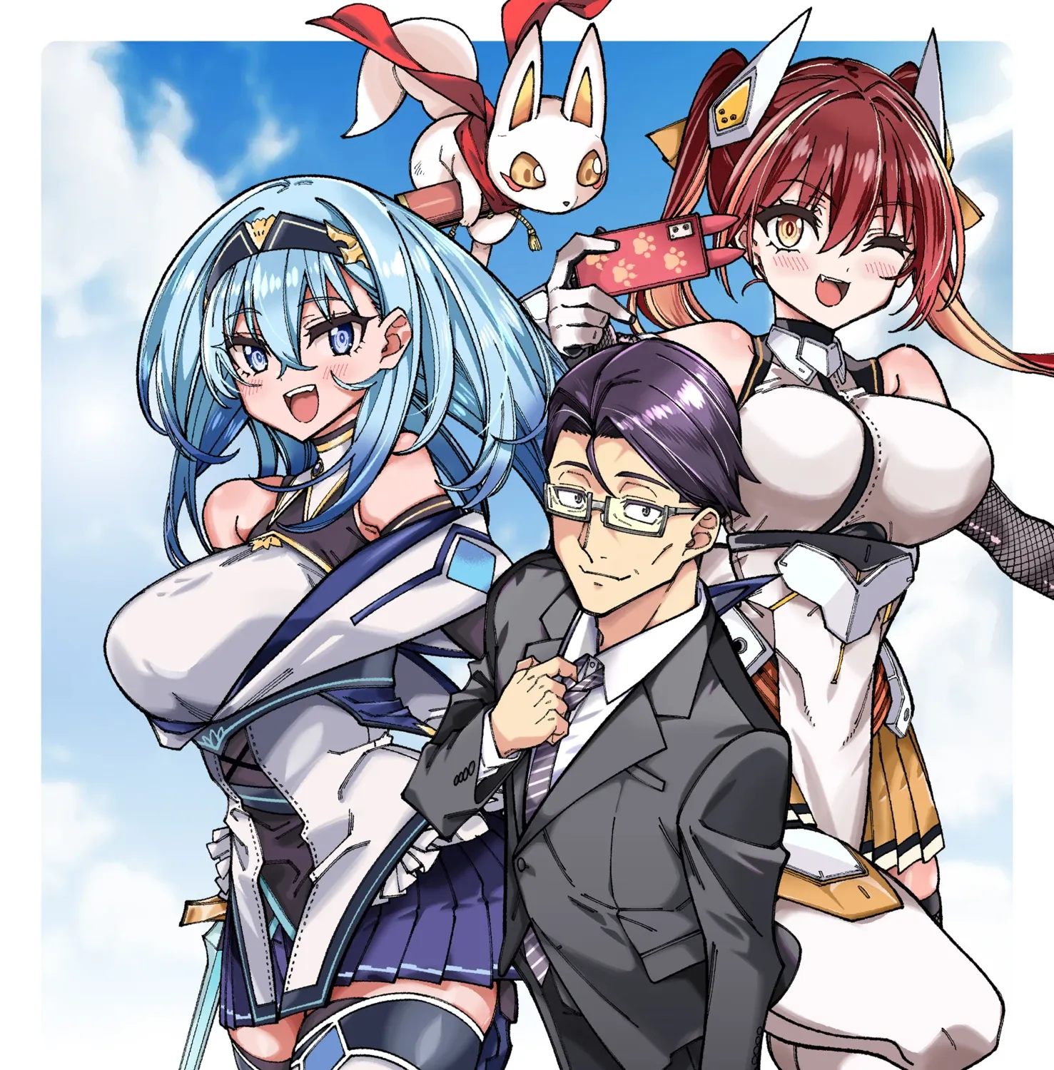 The Plain Salary Man Turned Out to Be a Hero He Was Invincible, Only to Be Exposed on His Niece's Dungeon Stream