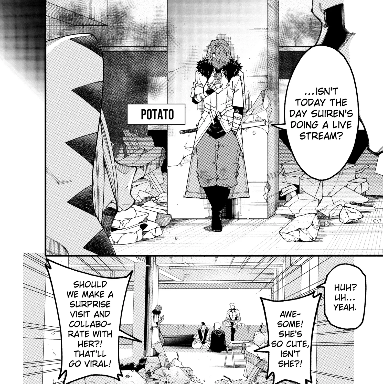 The Plain Salary Man Turned Out to Be a Hero He Was Invincible, Only to Be Exposed on His Niece's Dungeon Stream