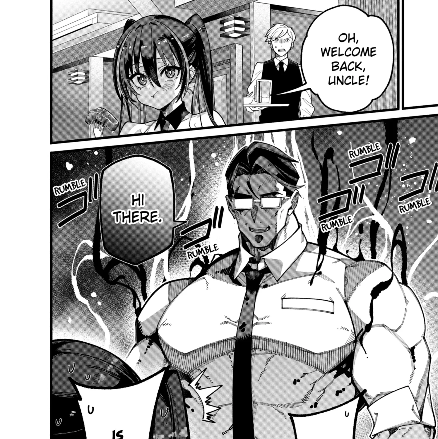 The Plain Salary Man Turned Out to Be a Hero He Was Invincible, Only to Be Exposed on His Niece's Dungeon Stream