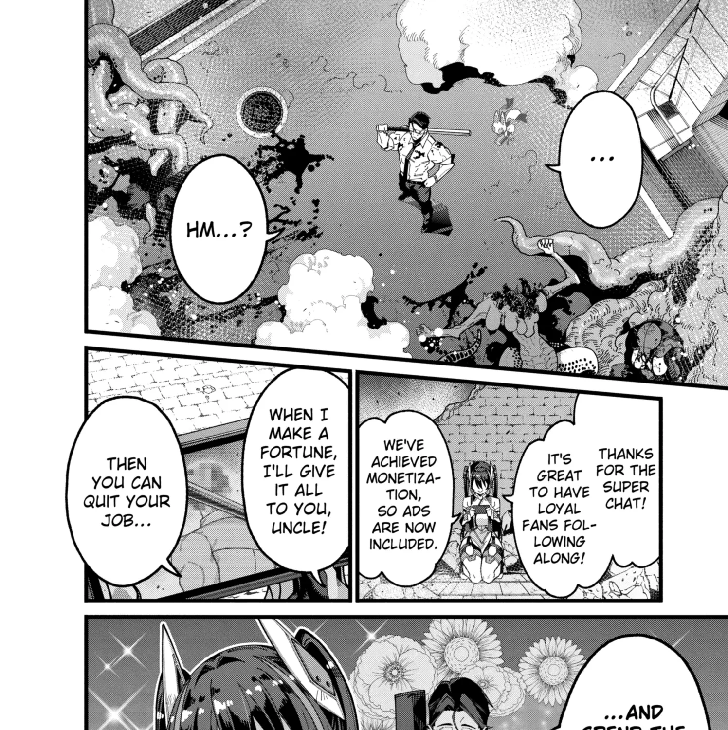 The Plain Salary Man Turned Out to Be a Hero He Was Invincible, Only to Be Exposed on His Niece's Dungeon Stream