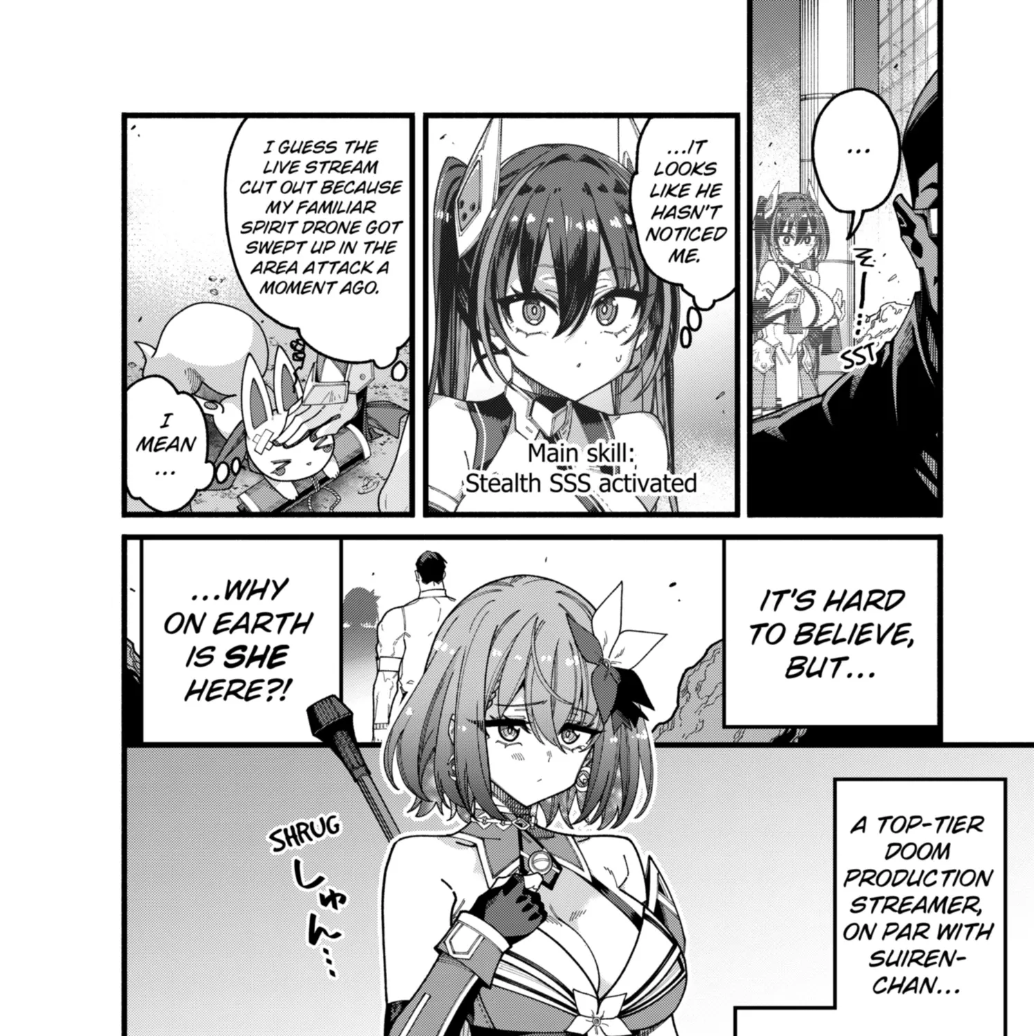 The Plain Salary Man Turned Out to Be a Hero He Was Invincible, Only to Be Exposed on His Niece's Dungeon Stream