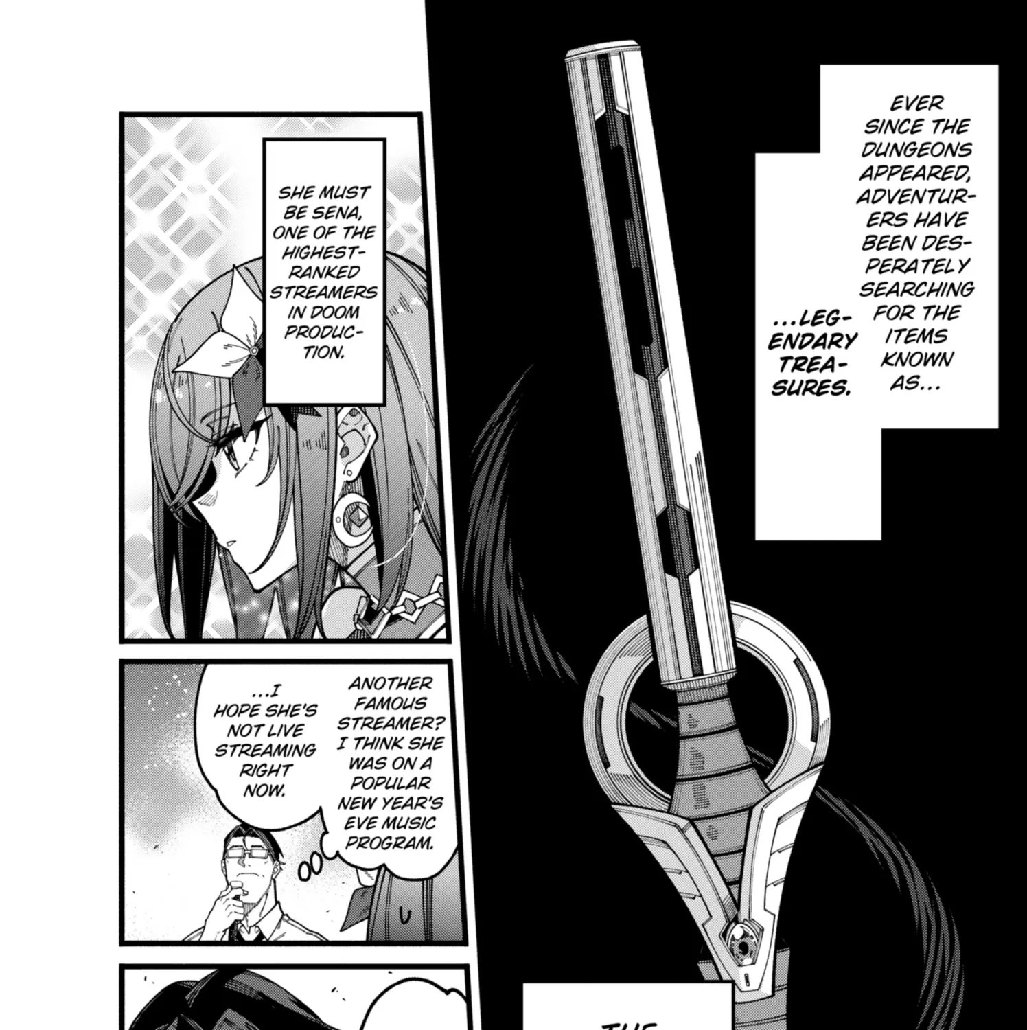 The Plain Salary Man Turned Out to Be a Hero He Was Invincible, Only to Be Exposed on His Niece's Dungeon Stream