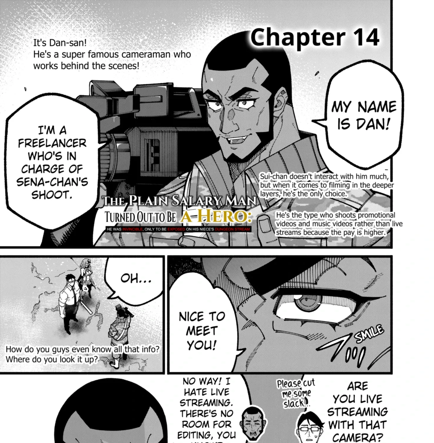 The Plain Salary Man Turned Out to Be a Hero He Was Invincible, Only to Be Exposed on His Niece's Dungeon Stream