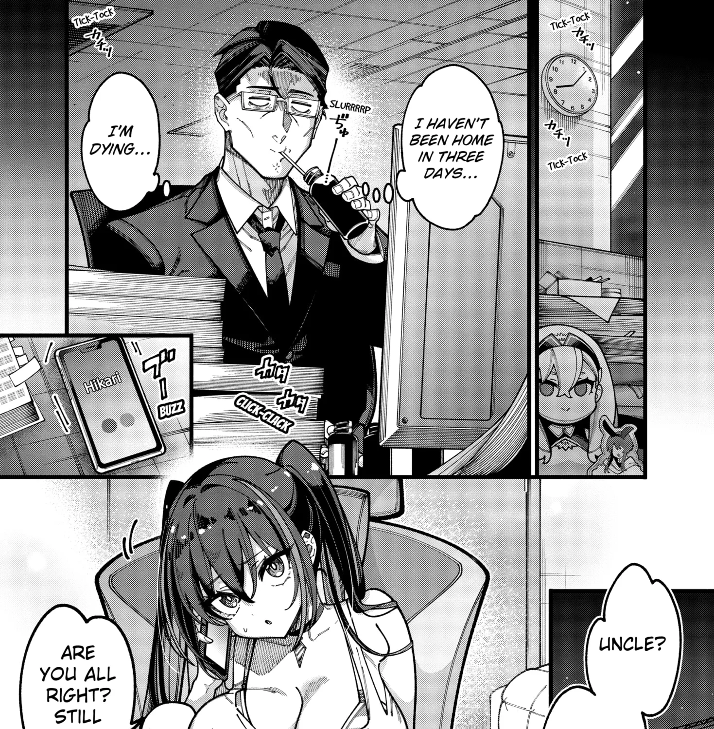 The Plain Salary Man Turned Out to Be a Hero He Was Invincible, Only to Be Exposed on His Niece's Dungeon Stream