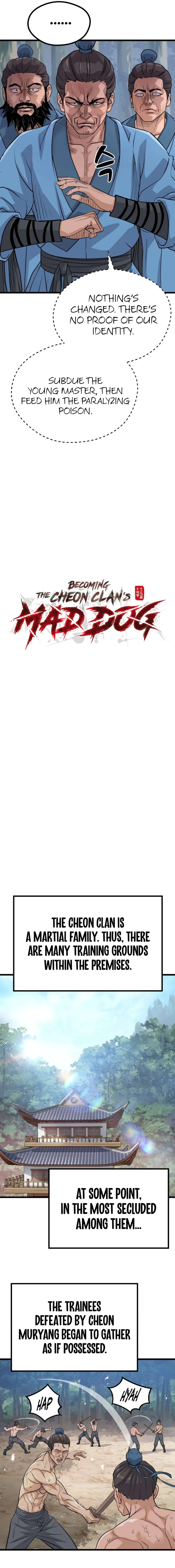 Becoming the Cheon Clan’s Mad Dog