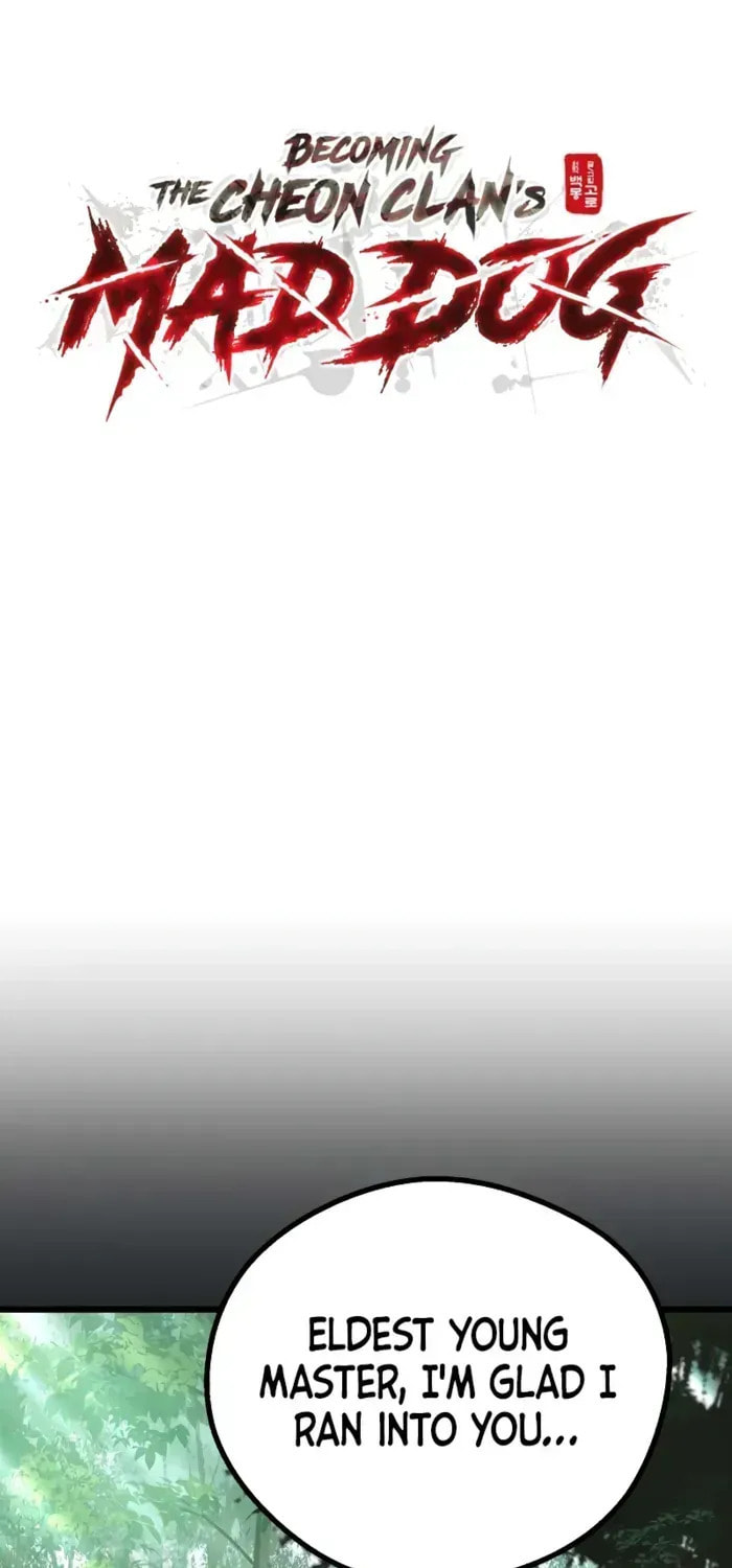 Becoming the Cheon Clan’s Mad Dog