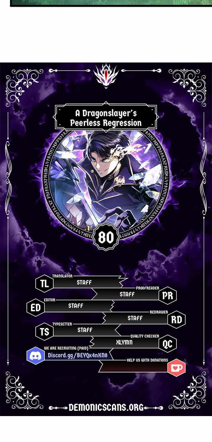 A Dragonslayer's Peerless Regression