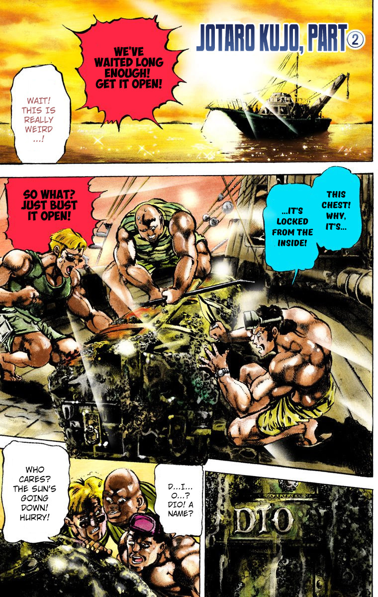 JoJo no Kimyou na Bouken Part 3: Stardust Crusaders Colored Manga