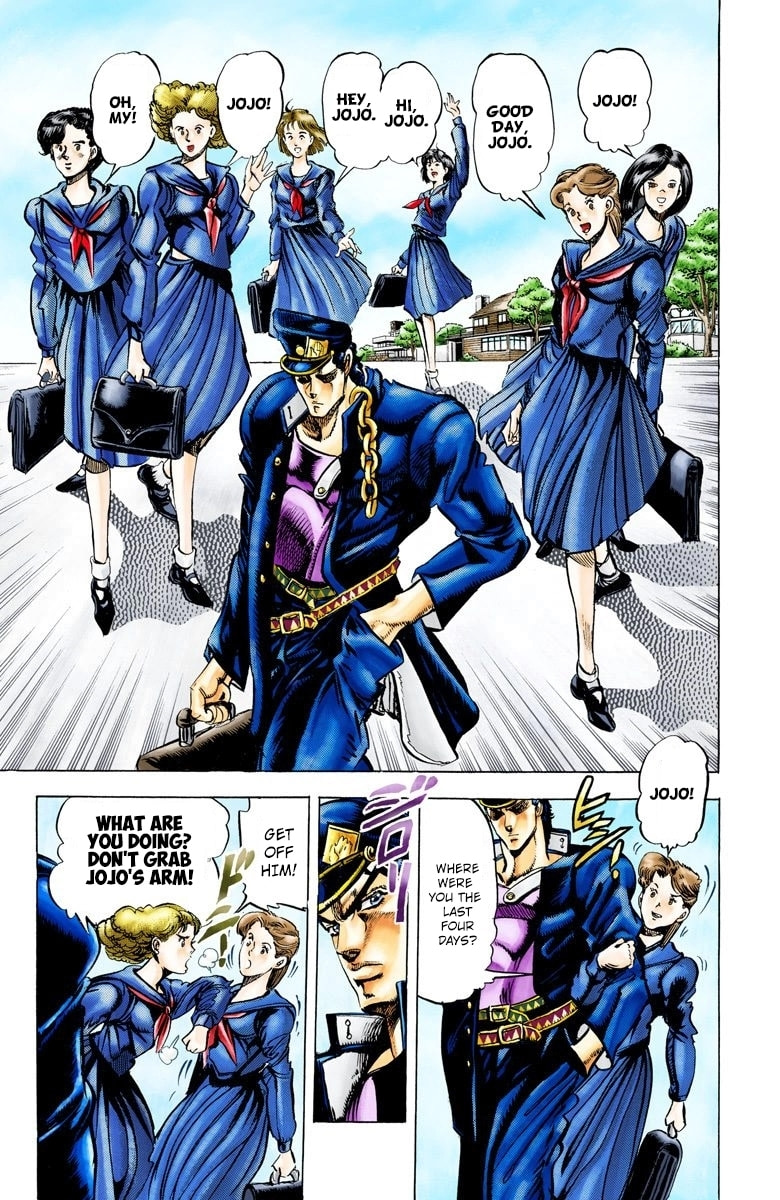 JoJo no Kimyou na Bouken Part 3: Stardust Crusaders Colored Manga