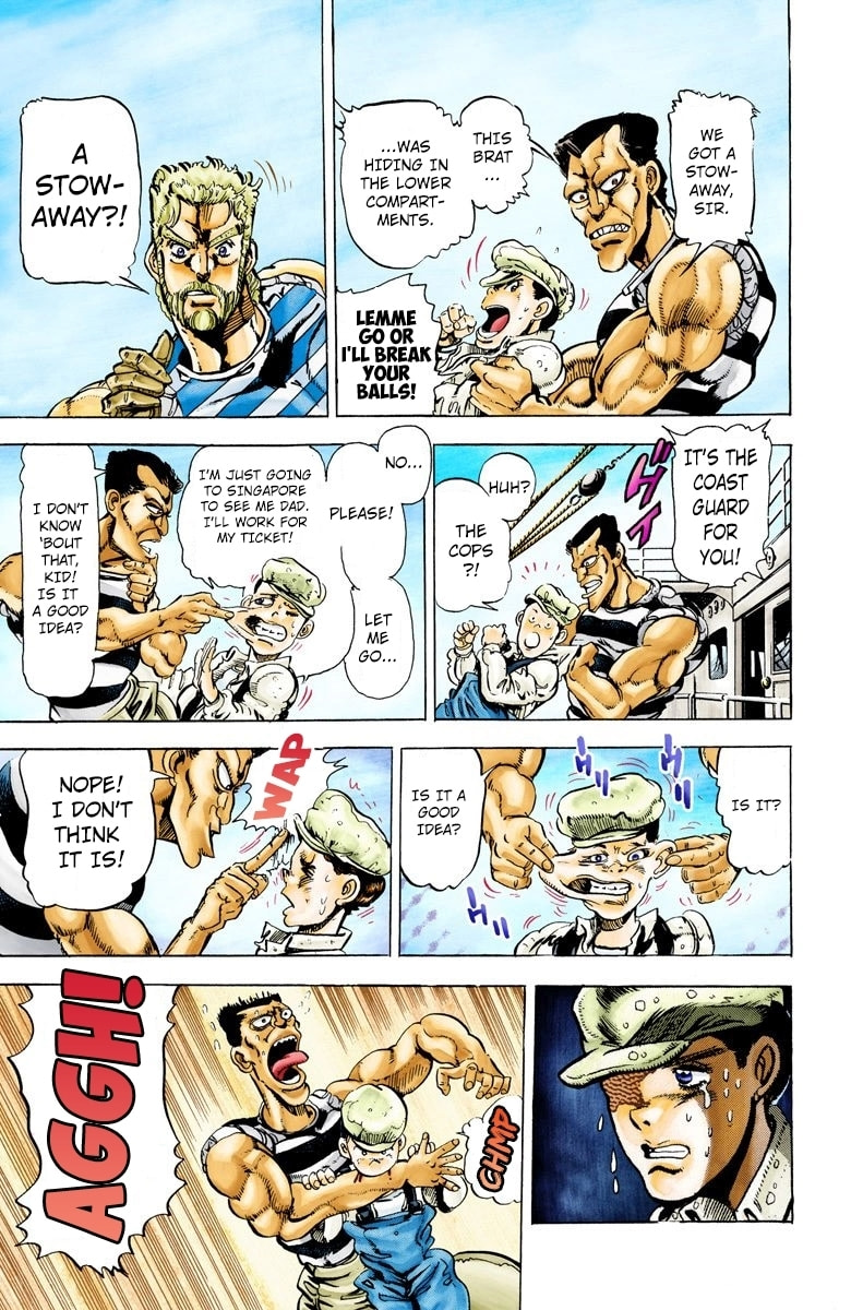 JoJo no Kimyou na Bouken Part 3: Stardust Crusaders Colored Manga