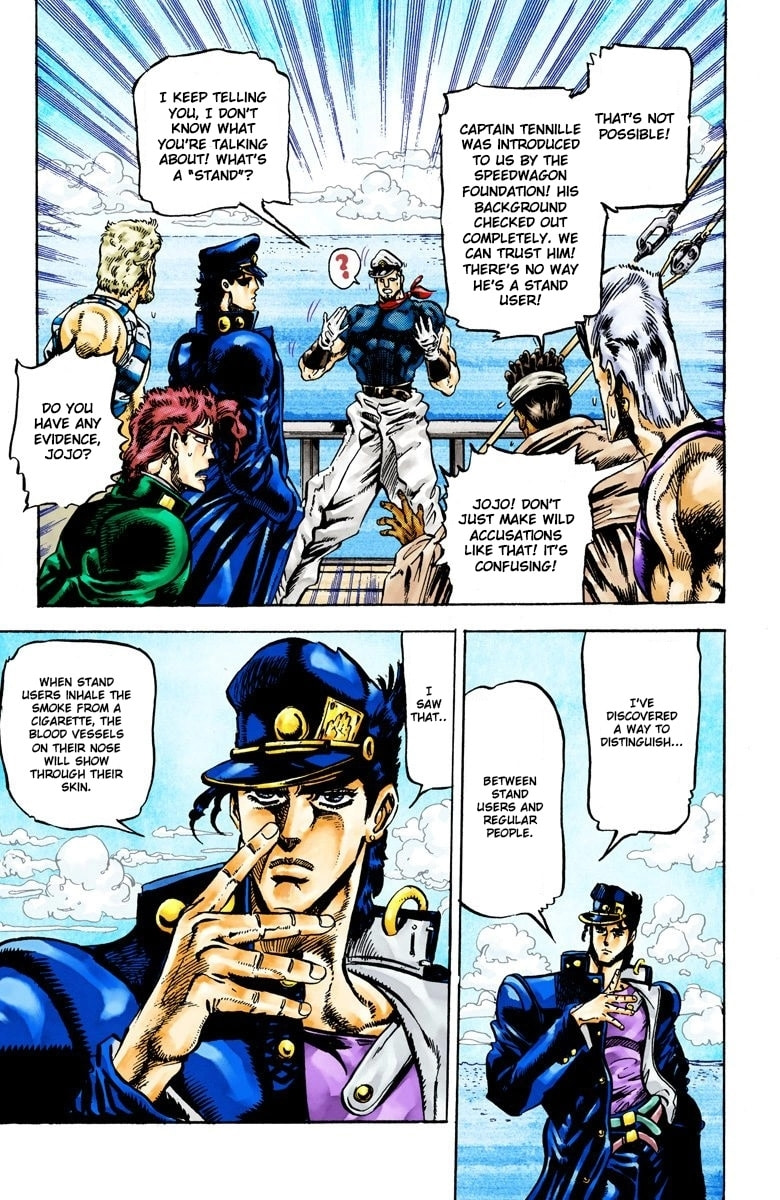 JoJo no Kimyou na Bouken Part 3: Stardust Crusaders Colored Manga