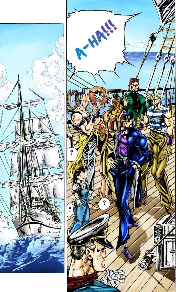 JoJo no Kimyou na Bouken Part 3: Stardust Crusaders Colored Manga