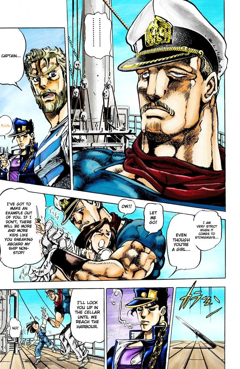 JoJo no Kimyou na Bouken Part 3: Stardust Crusaders Colored Manga