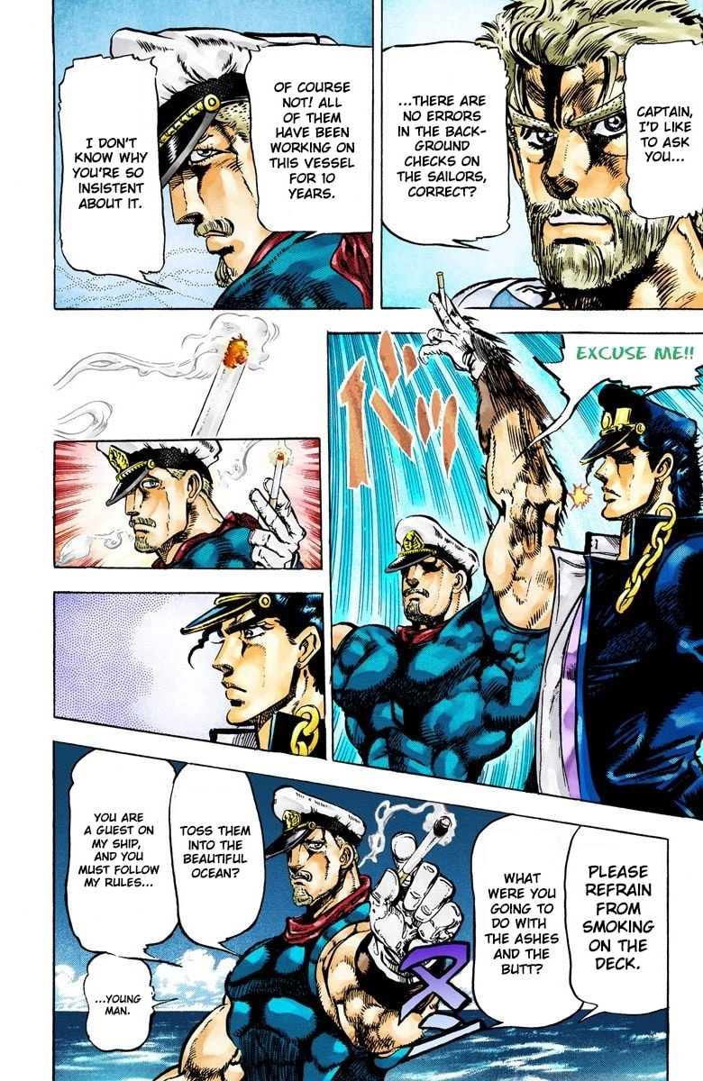 JoJo no Kimyou na Bouken Part 3: Stardust Crusaders Colored Manga
