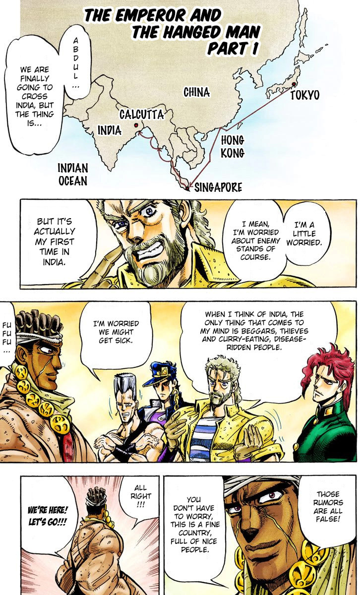 JoJo no Kimyou na Bouken Part 3: Stardust Crusaders Colored Manga