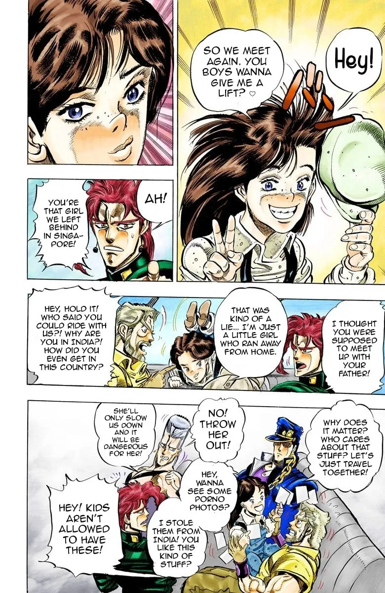 JoJo no Kimyou na Bouken Part 3: Stardust Crusaders Colored Manga