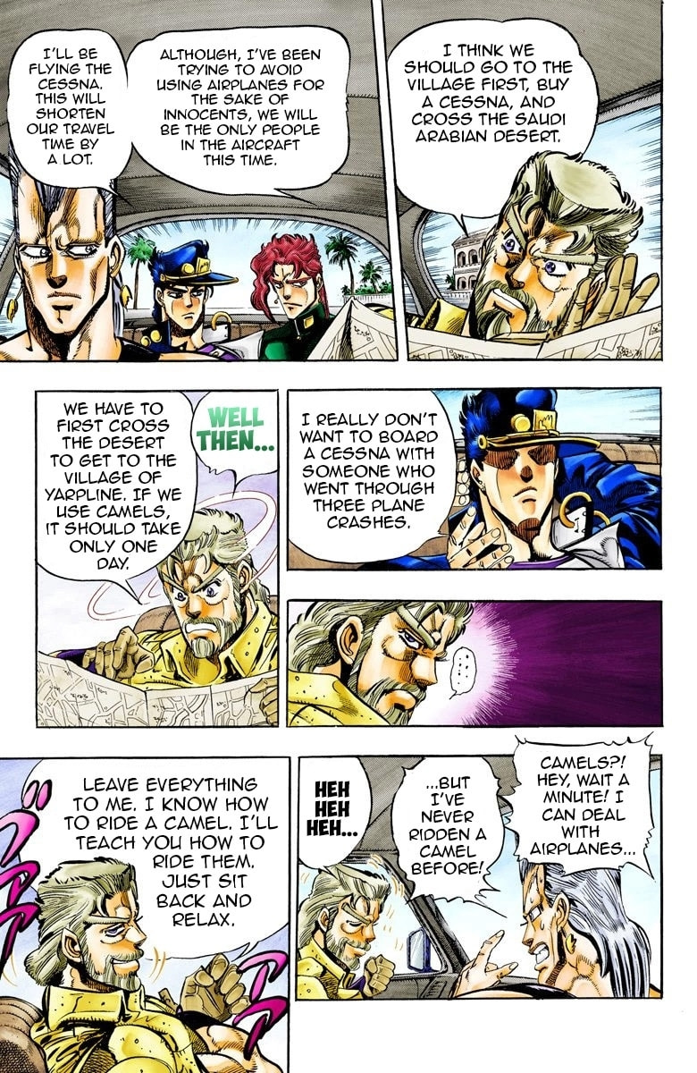 JoJo no Kimyou na Bouken Part 3: Stardust Crusaders Colored Manga