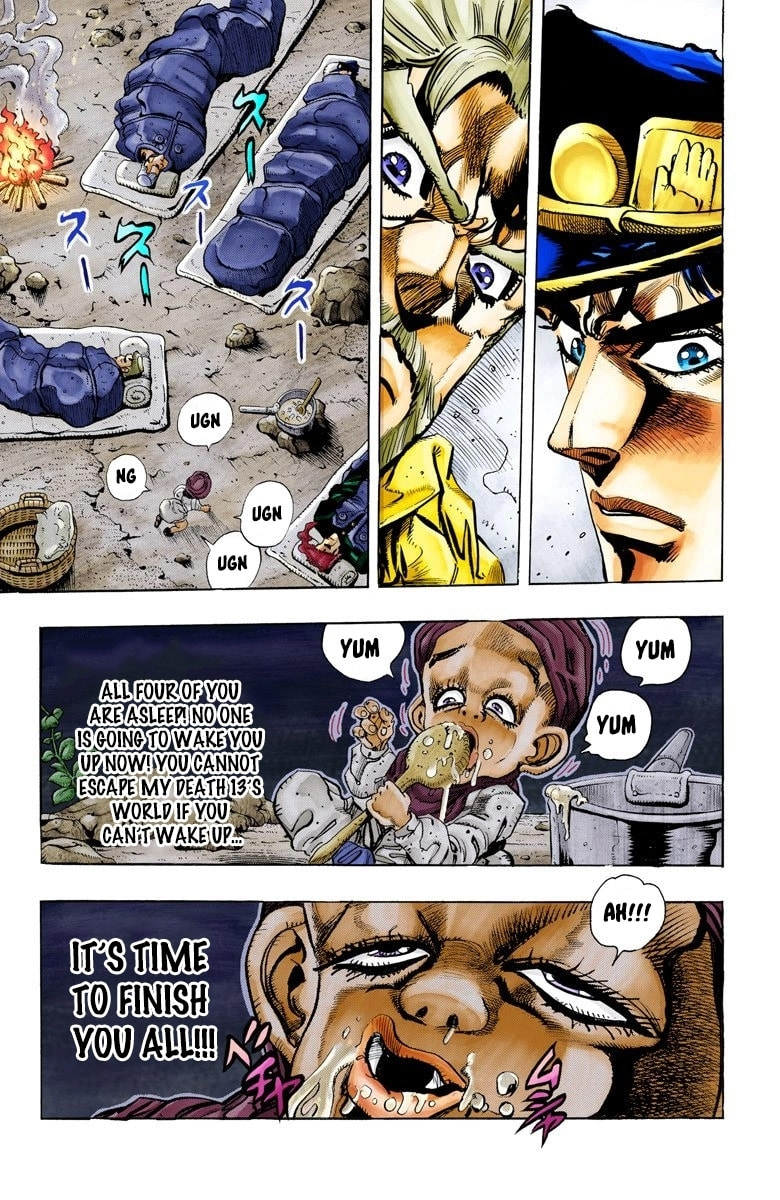 JoJo no Kimyou na Bouken Part 3: Stardust Crusaders Colored Manga