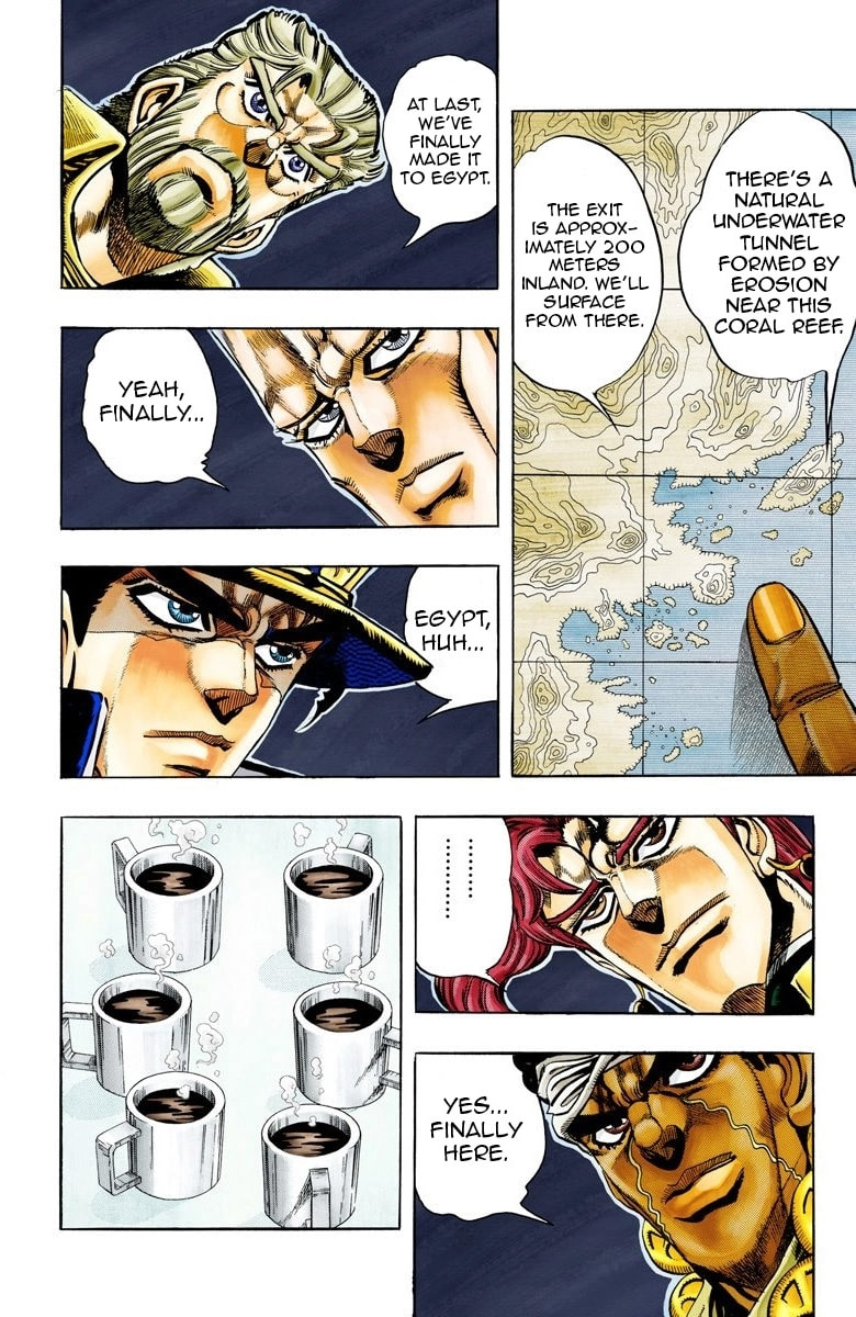 JoJo no Kimyou na Bouken Part 3: Stardust Crusaders Colored Manga
