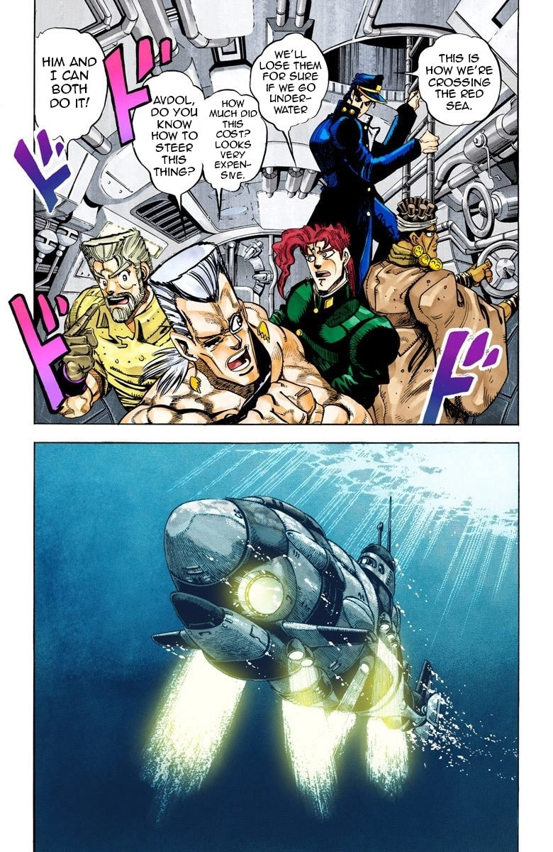 JoJo no Kimyou na Bouken Part 3: Stardust Crusaders Colored Manga