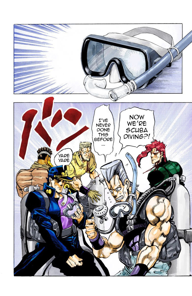 JoJo no Kimyou na Bouken Part 3: Stardust Crusaders Colored Manga