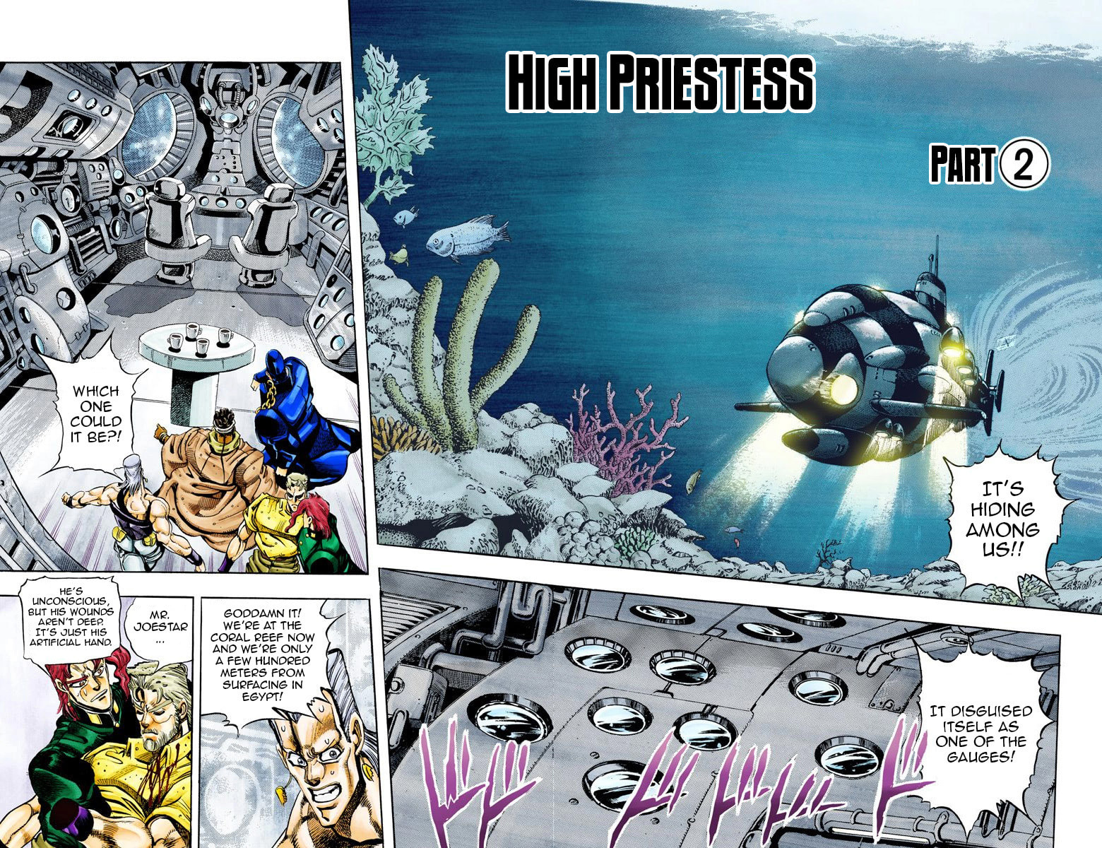 JoJo no Kimyou na Bouken Part 3: Stardust Crusaders Colored Manga