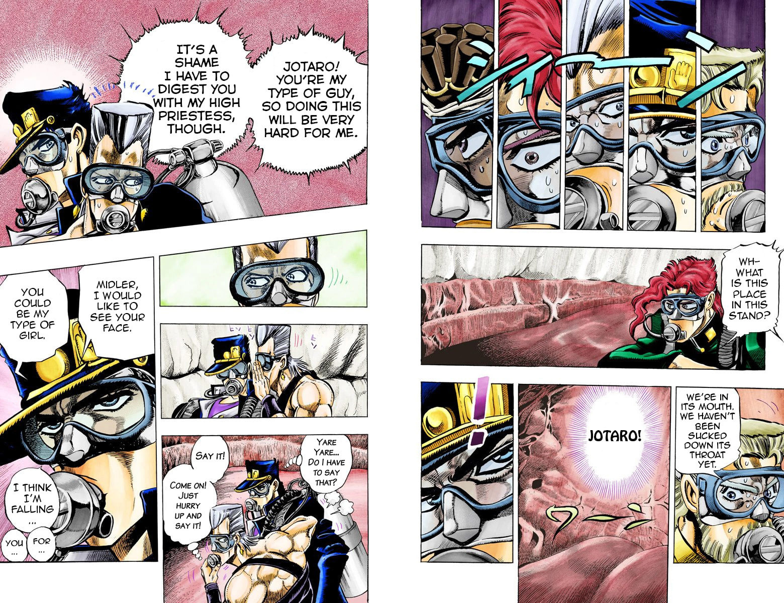 JoJo no Kimyou na Bouken Part 3: Stardust Crusaders Colored Manga