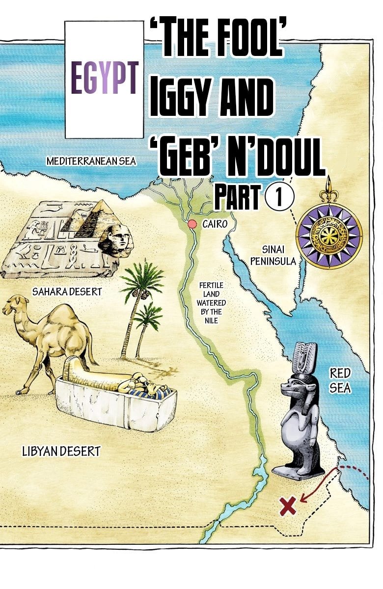 JoJo no Kimyou na Bouken Part 3: Stardust Crusaders Colored Manga