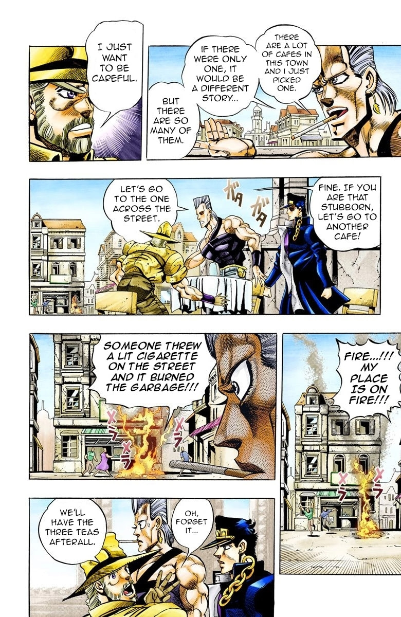JoJo no Kimyou na Bouken Part 3: Stardust Crusaders Colored Manga