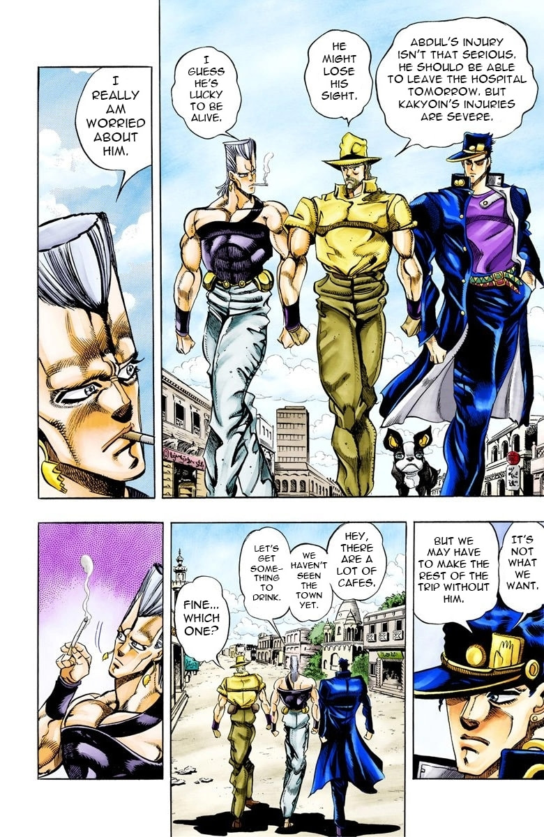 JoJo no Kimyou na Bouken Part 3: Stardust Crusaders Colored Manga