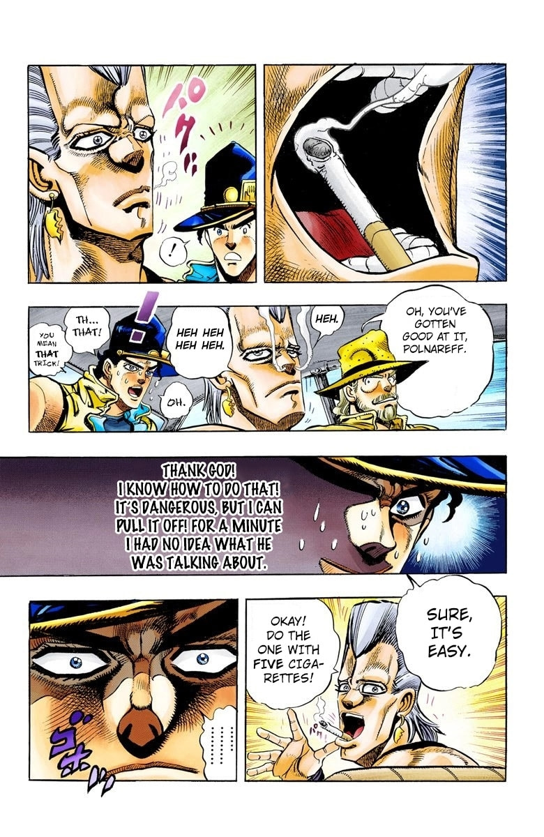JoJo no Kimyou na Bouken Part 3: Stardust Crusaders Colored Manga