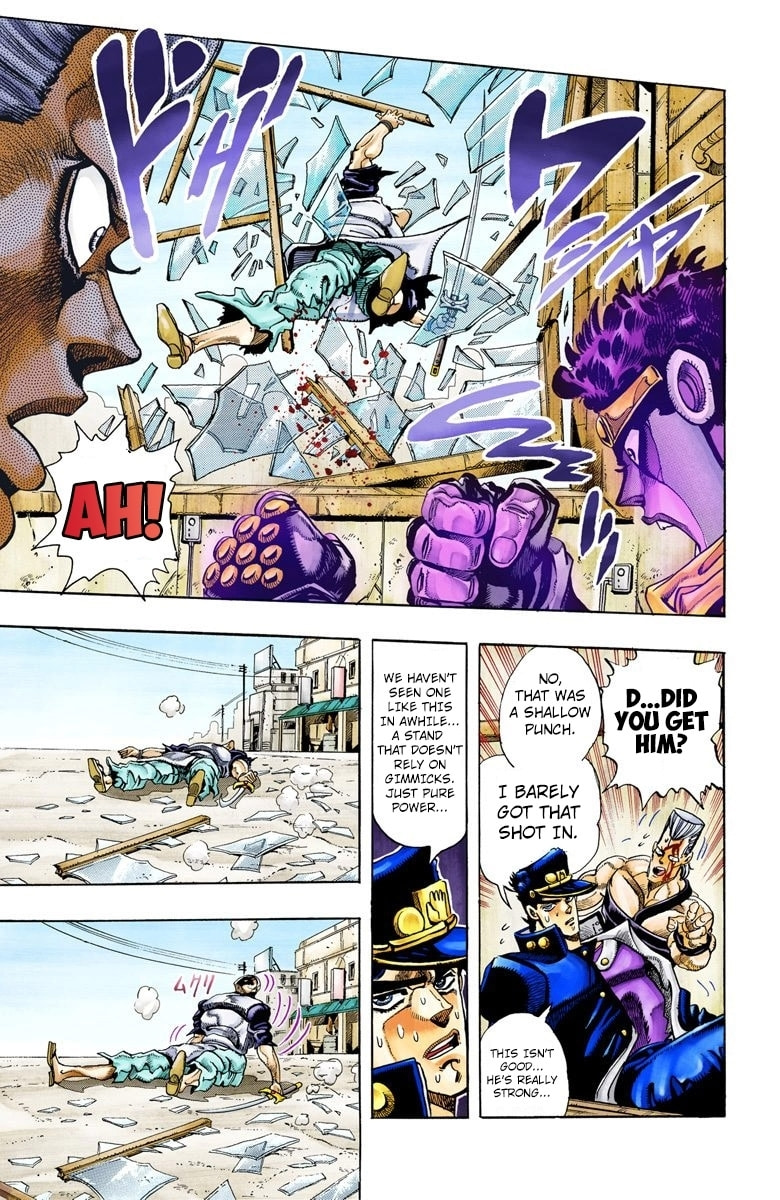 JoJo no Kimyou na Bouken Part 3: Stardust Crusaders Colored Manga