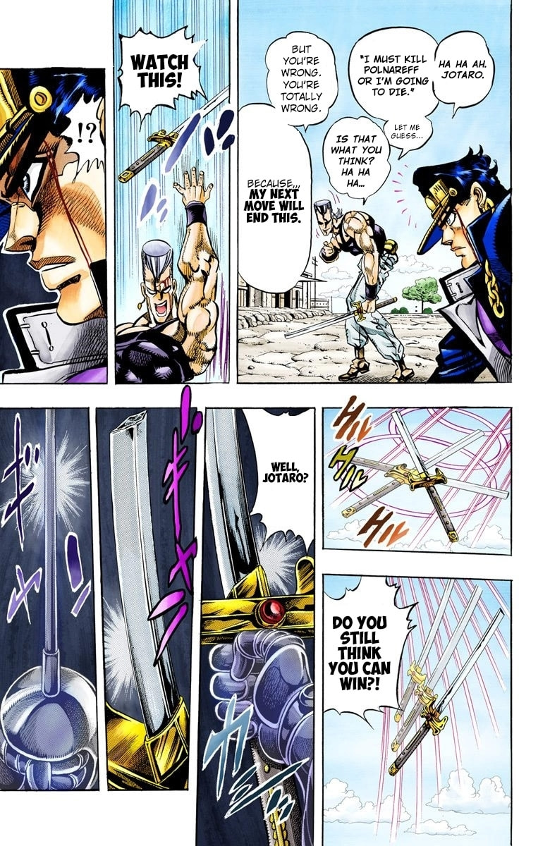 JoJo no Kimyou na Bouken Part 3: Stardust Crusaders Colored Manga