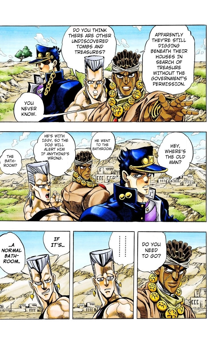 JoJo no Kimyou na Bouken Part 3: Stardust Crusaders Colored Manga