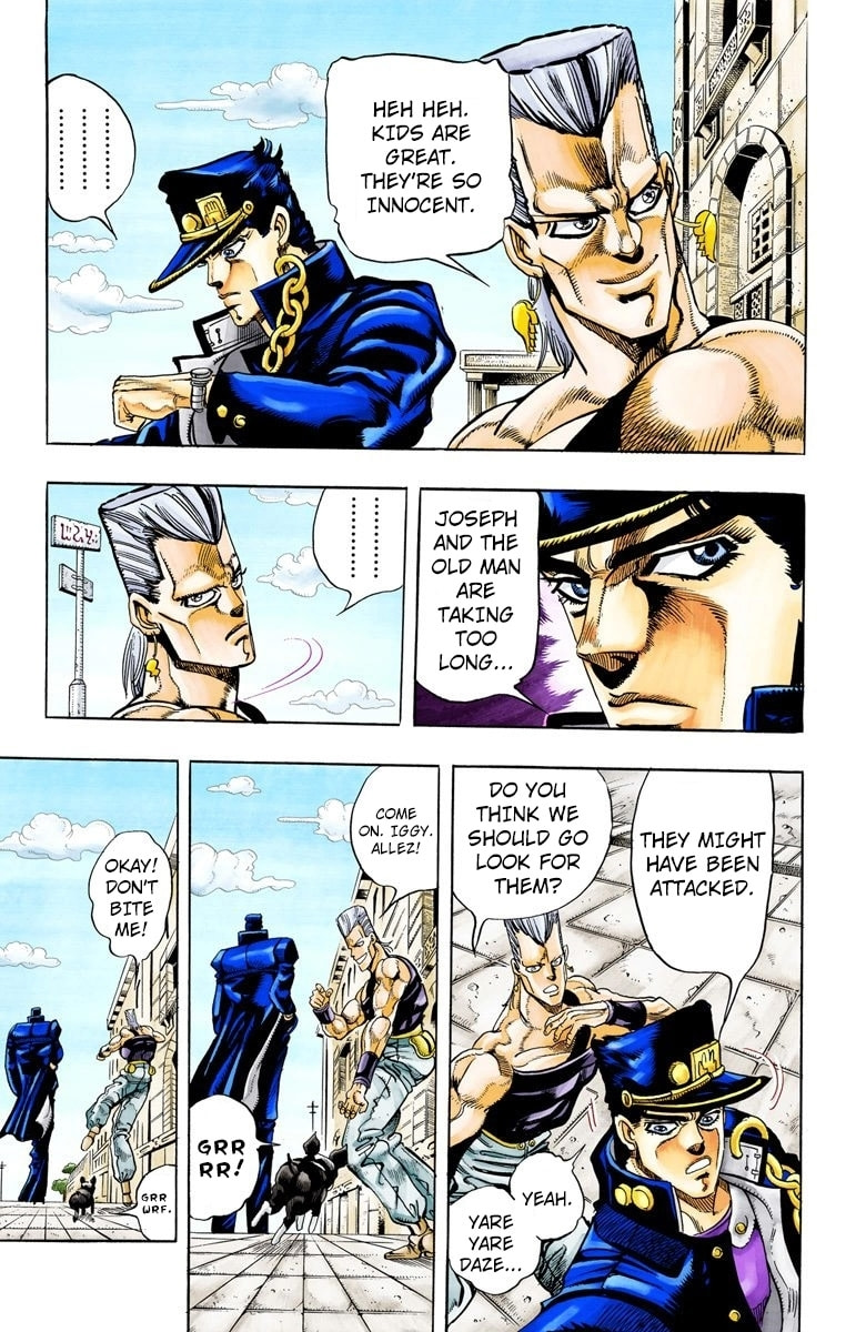JoJo no Kimyou na Bouken Part 3: Stardust Crusaders Colored Manga