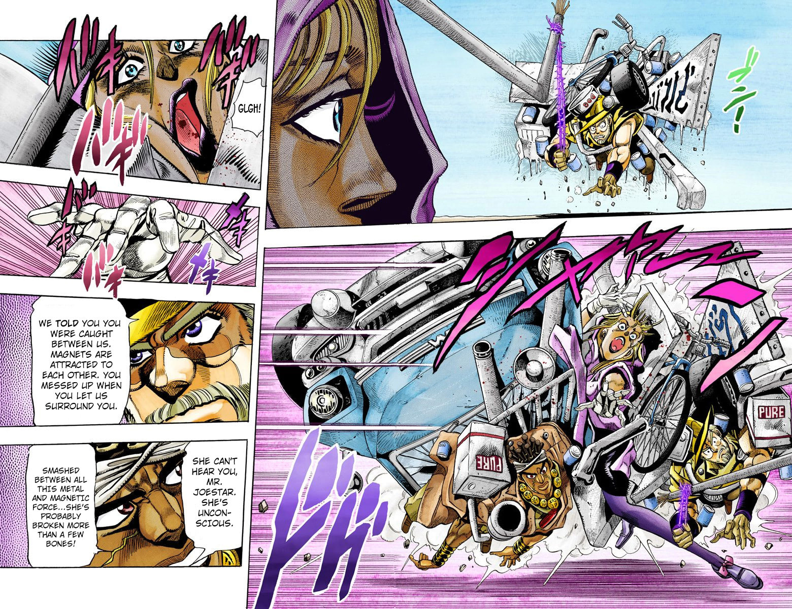 JoJo no Kimyou na Bouken Part 3: Stardust Crusaders Colored Manga