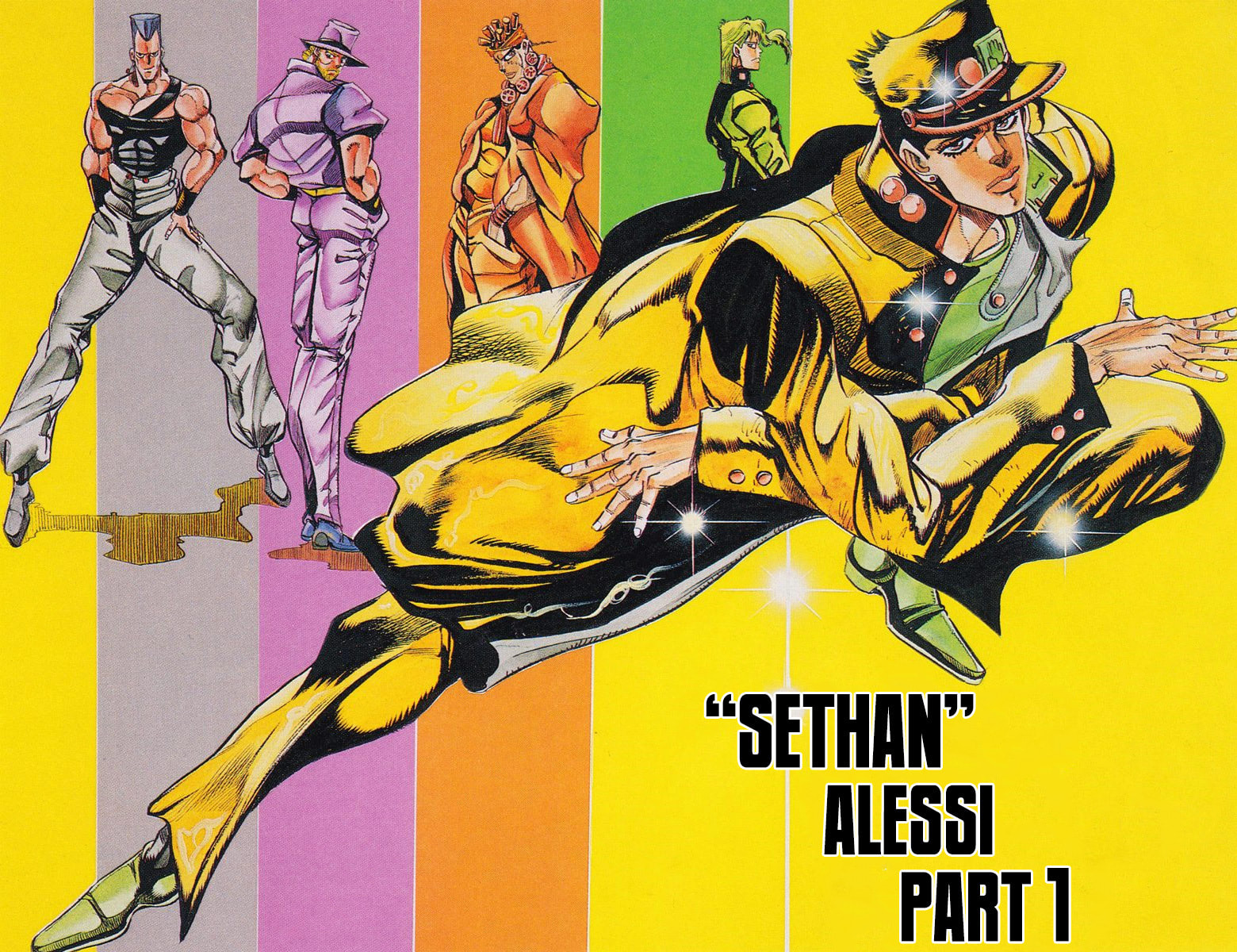 JoJo no Kimyou na Bouken Part 3: Stardust Crusaders Colored Manga