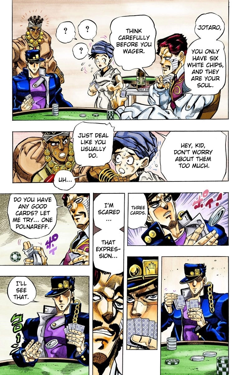 JoJo no Kimyou na Bouken Part 3: Stardust Crusaders Colored Manga