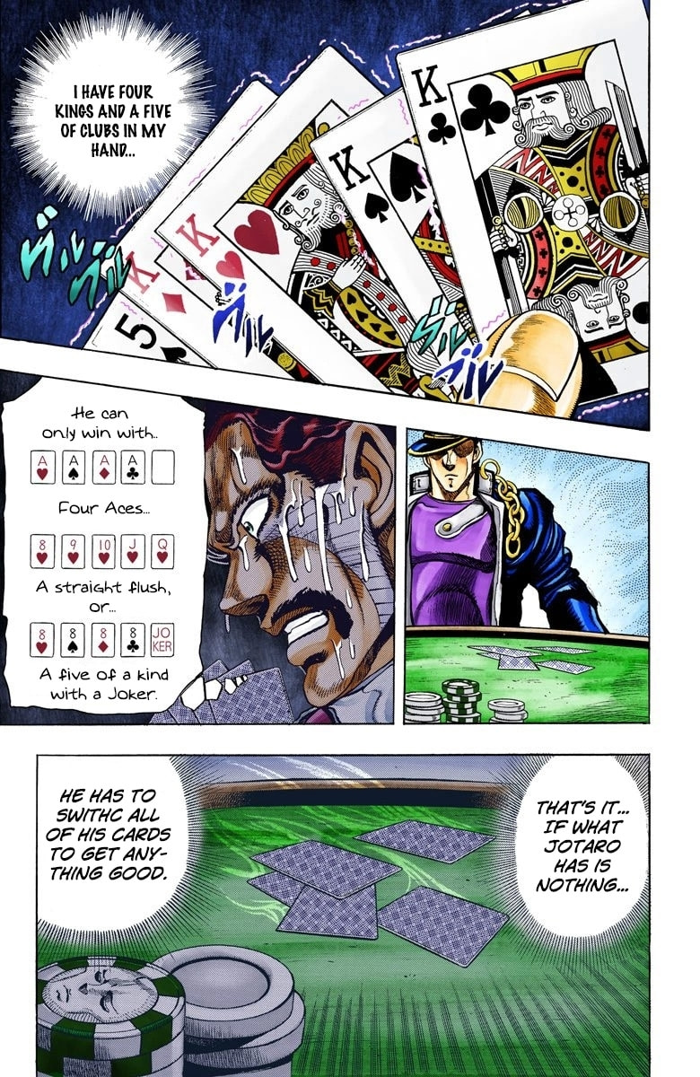 JoJo no Kimyou na Bouken Part 3: Stardust Crusaders Colored Manga
